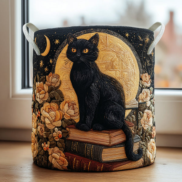 Starlit Paws Laundry Basket