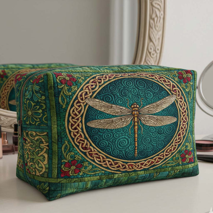 Summer Nymph Quilted Makeup Bag