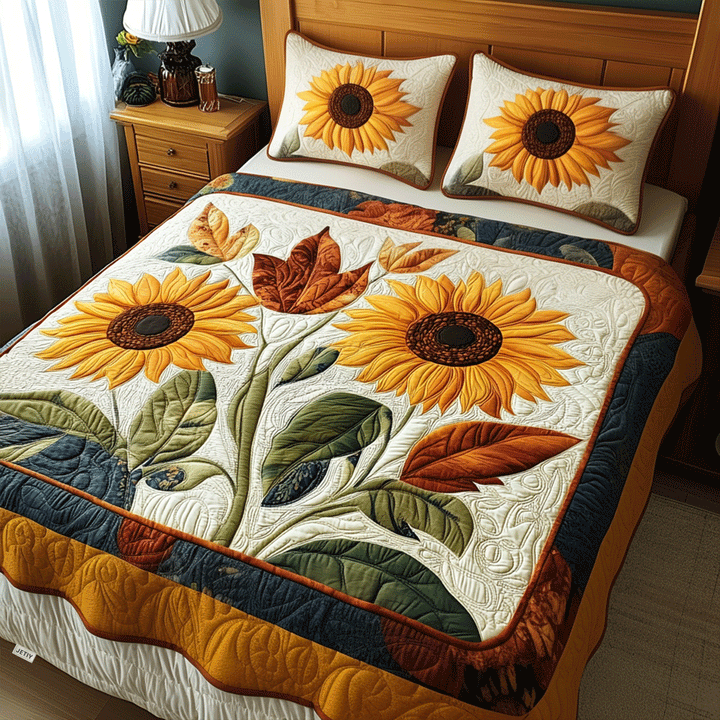 Sunlit Fields 3-Piece Bedding Set