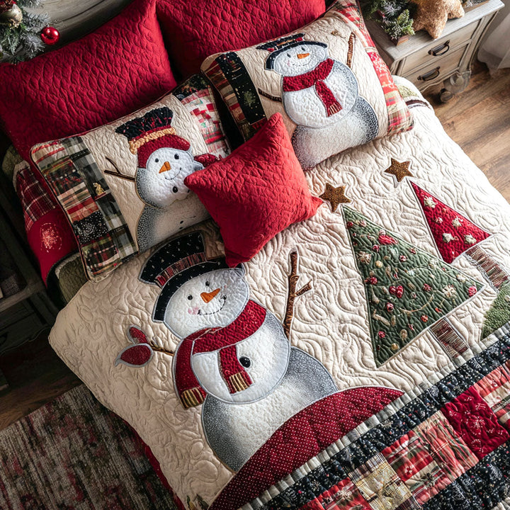 Tinsel Frosty 3-Piece Bedding Set