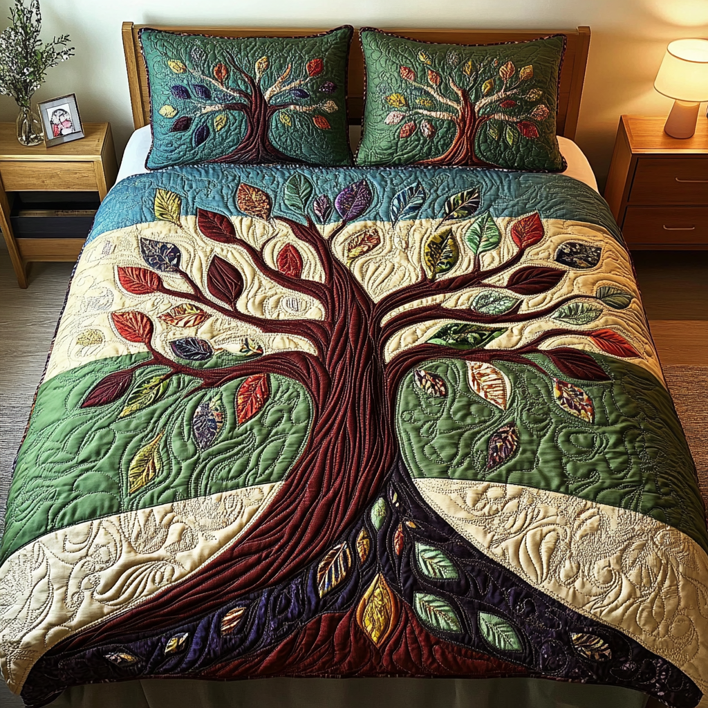 Tree of Life 3-Piece Bedding Set