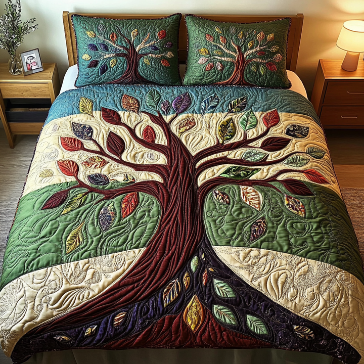 Tree of Life 3-Piece Bedding Set