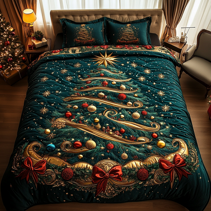 Twinkling Pine 3-Piece Bedding Set