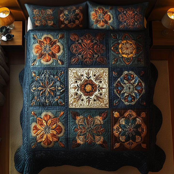 Universal Mandala 3-Piece Bedding Set