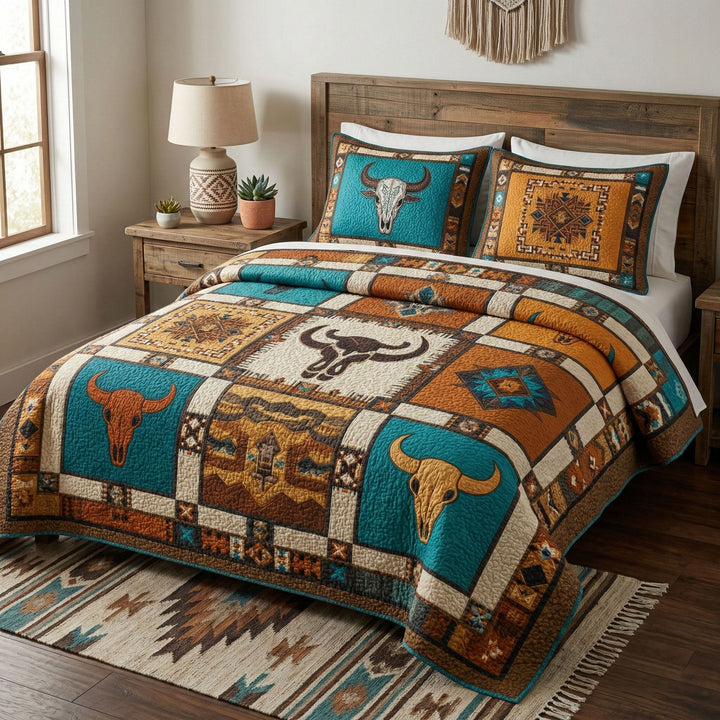 Western Spirit 3-Piece Bedding Set