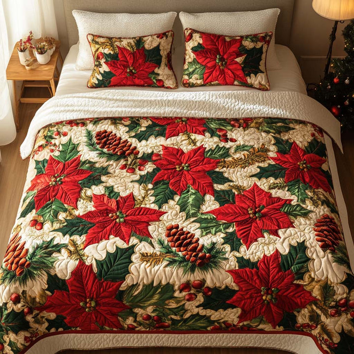Winter Bloom 3-Piece Bedding Set