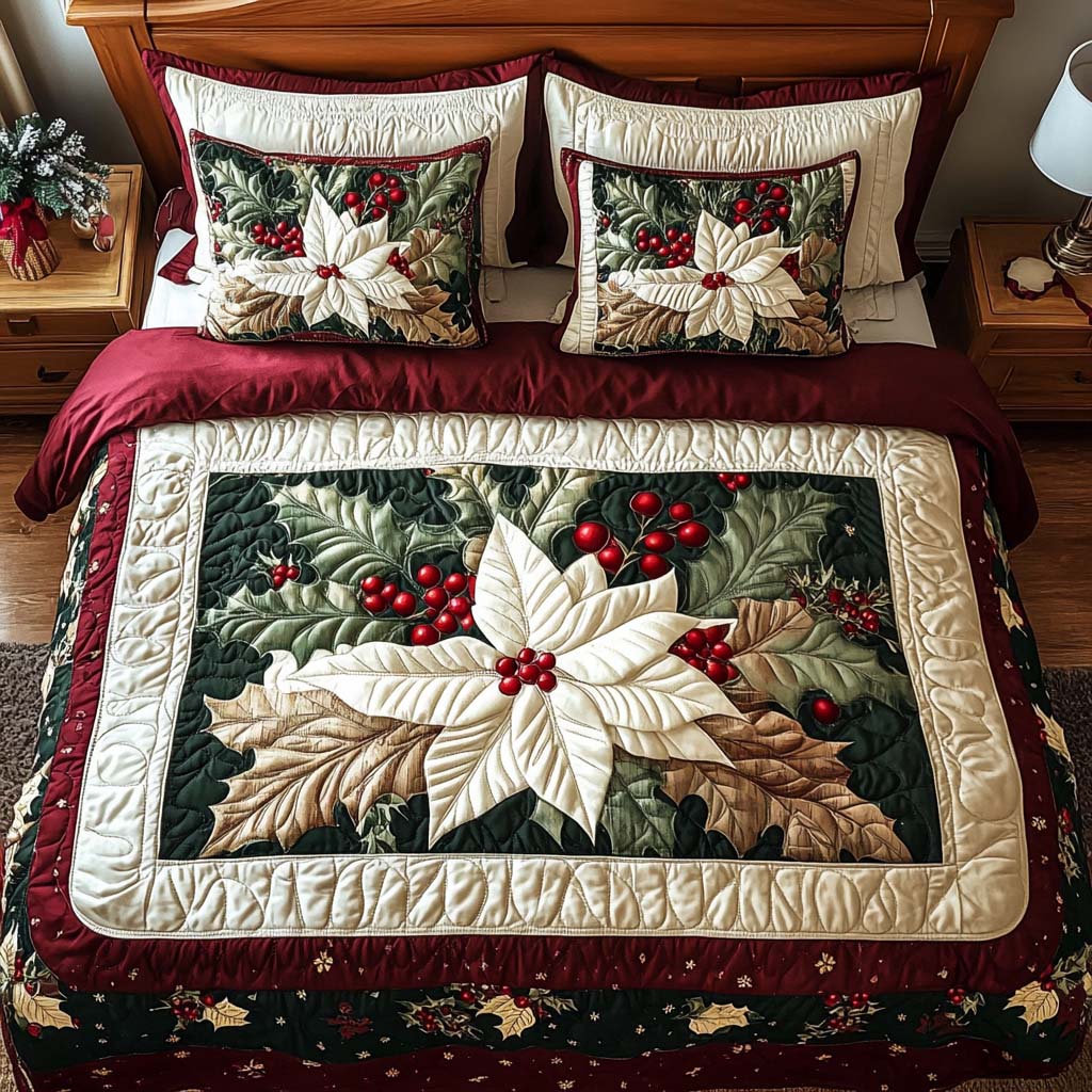 Xmas 3-Piece Bedding Set
