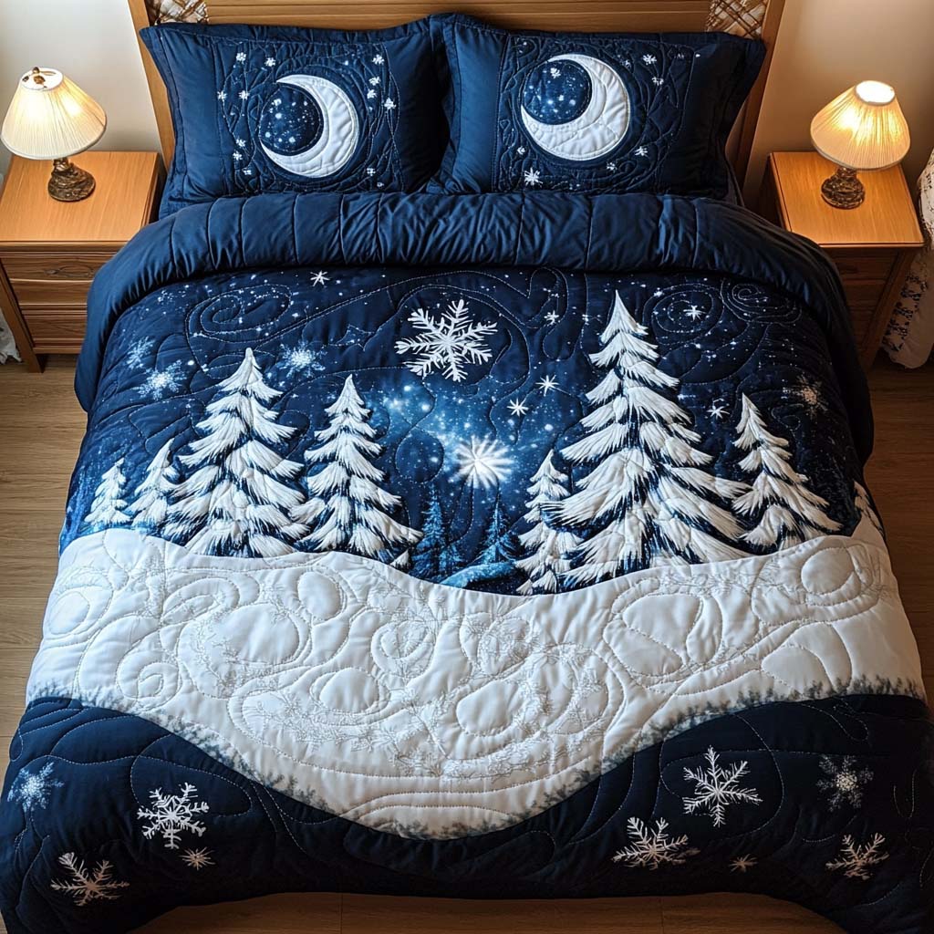 Xmas 3-Piece Bedding Set