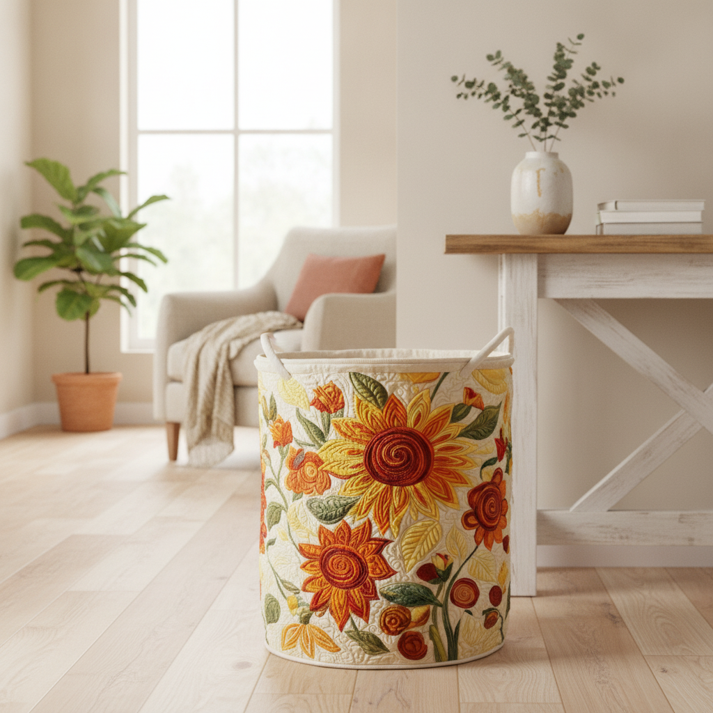 Sunshine Kisses Laundry Basket