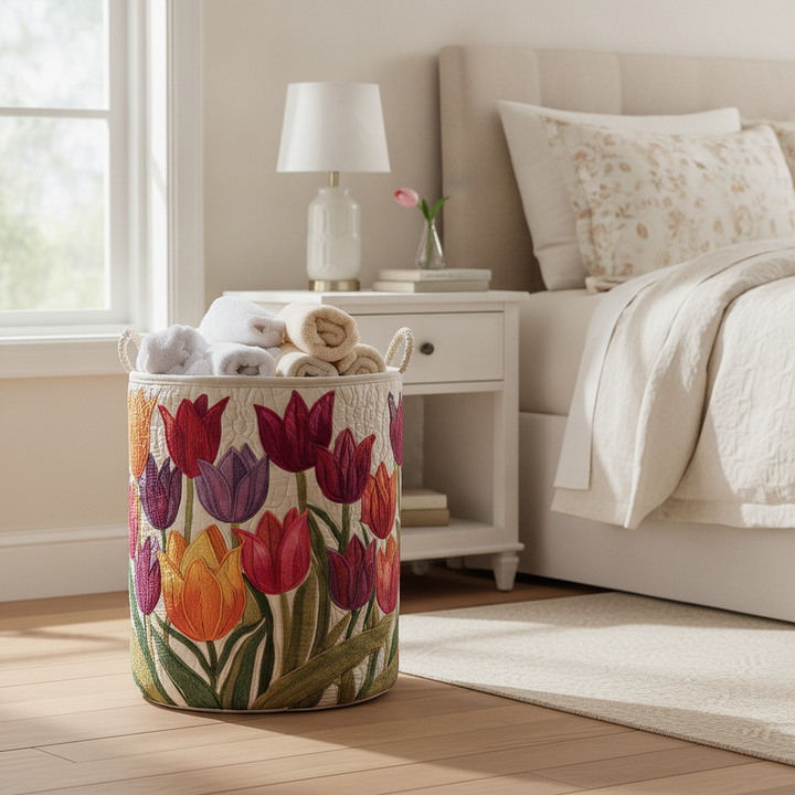 Tulip Joy Laundry Basket