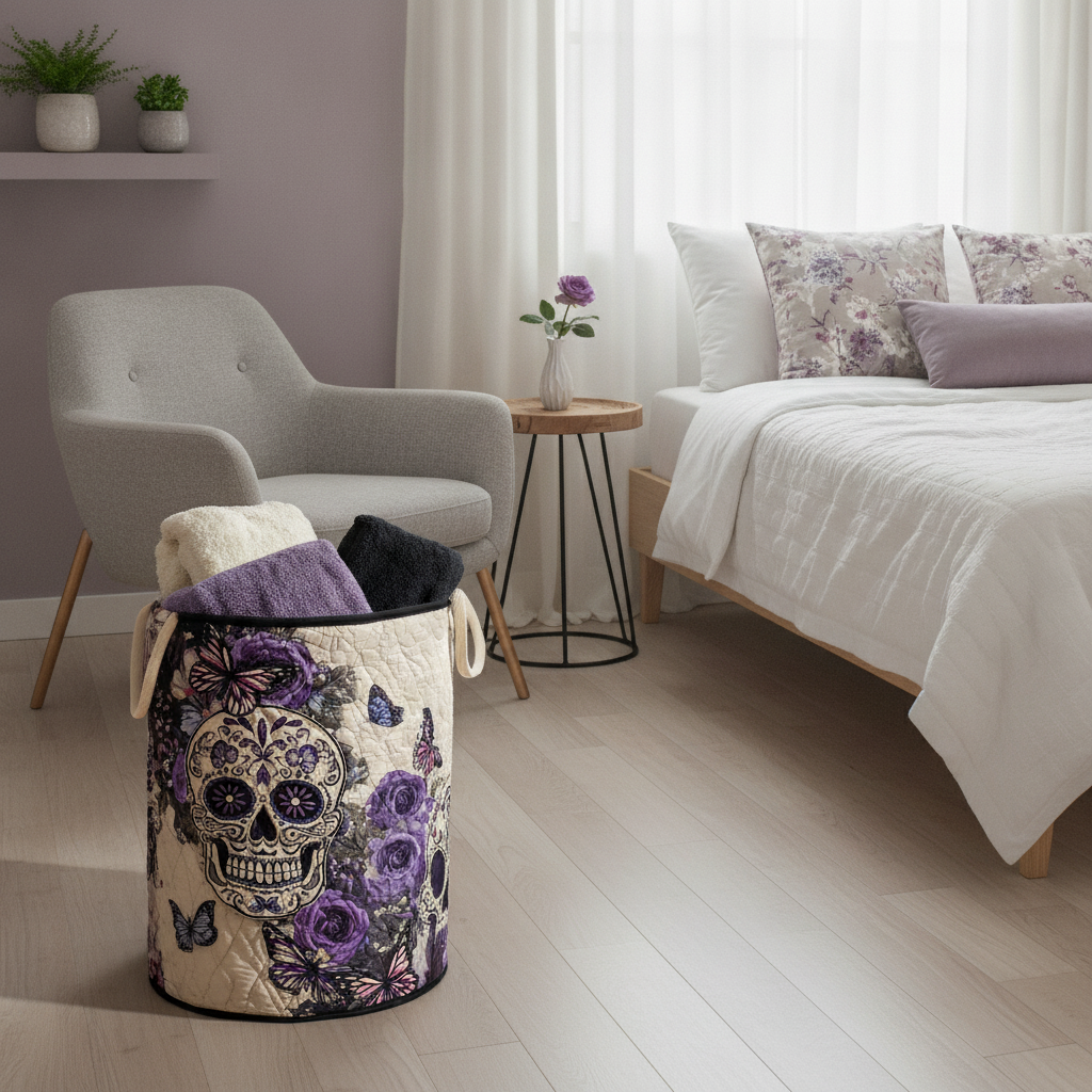 Eternal Bones Laundry Basket